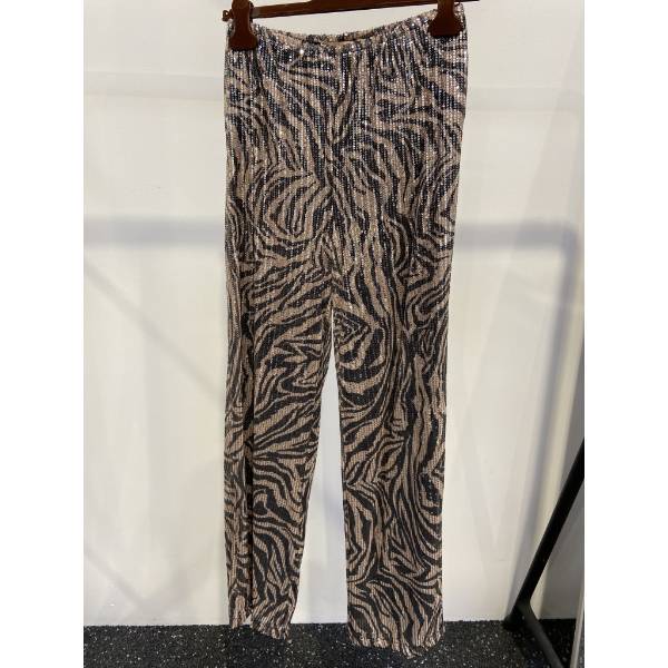 Billede af Marta Joanna Pant Beige Black