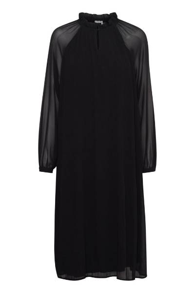 Billede af Fransa Pleats Dress Black