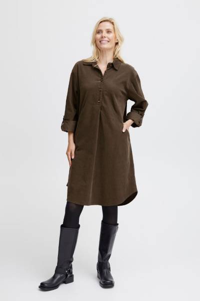 Billede af Fransa Fritty Dress Brown Velvet