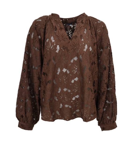 Billede af Black Colour Nelly Shirt Brown