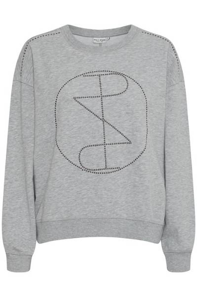 Billede af Pulz Mallie Sweat Grey 50207889