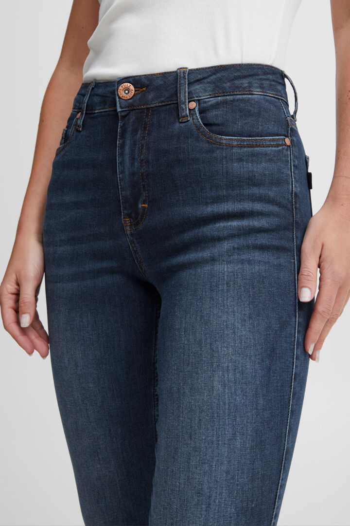 Pulz Emma HW Jeans Dark Blue-