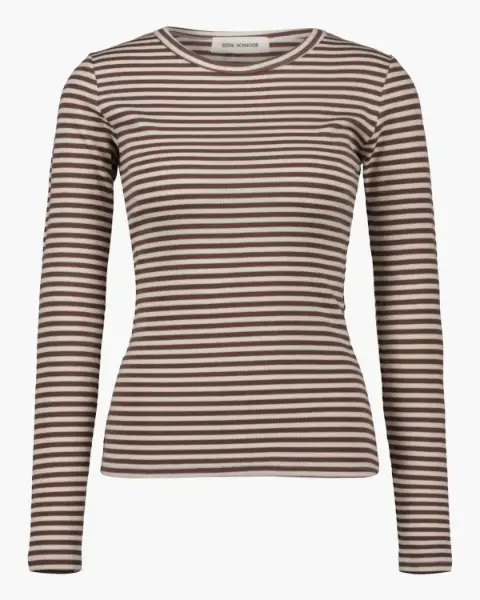 Billede af Sofie Schnoor Long Tee Brown Stripe