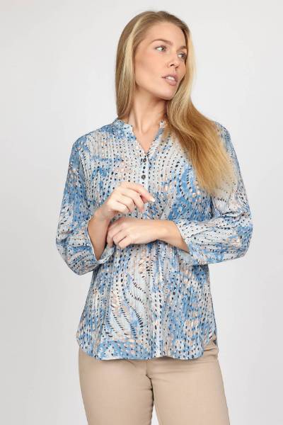 Billede af 2-Biz Amoa Bluse Blue Dot