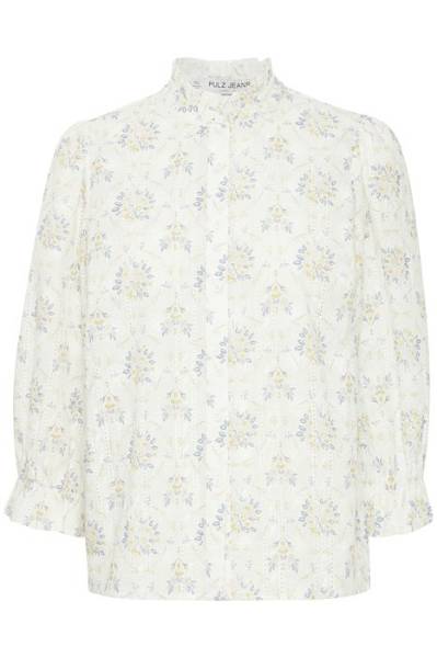 Billede af Pulz Willa Shirt White Print