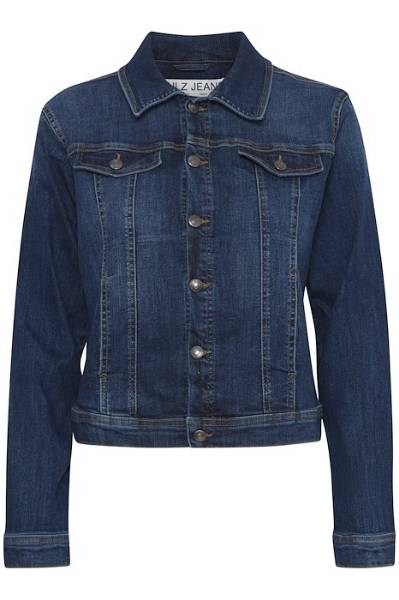 Billede af Pulz Katja Denim Jakke Dark Blue