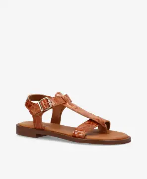 Vis detaljer for Shoedesign Evita Sandal Cognac  Billede af Shoedesign Evita Sandal Cognac