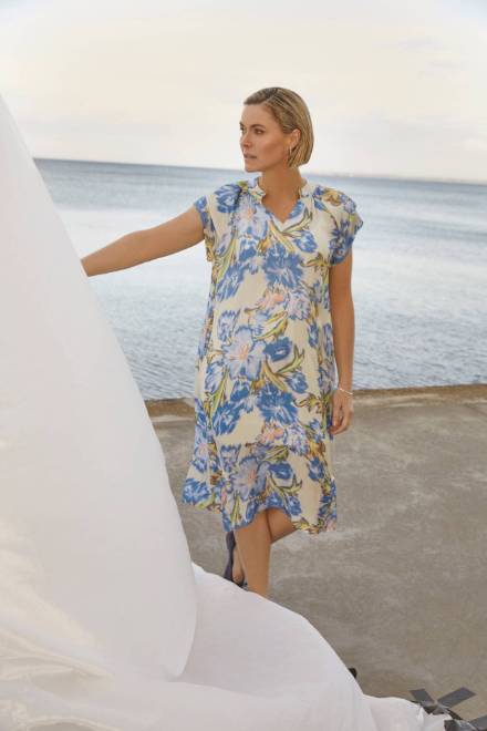 Billede af 2-biz Silvia Dress Light Blue Print