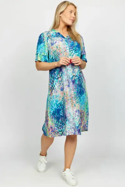 Billede af 2-Biz Smilla Dress Blue Mix