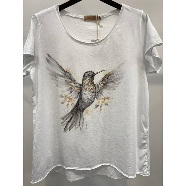 Billede af Marta Marie T-shirt Grey Bird