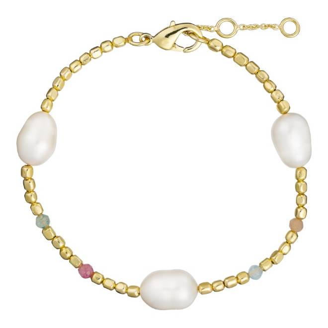 Billede af PURE Bracelet goldplatet multi