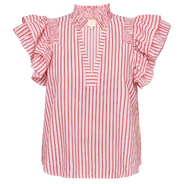 Billede af Gossia Dalila Blouse Red Stripes