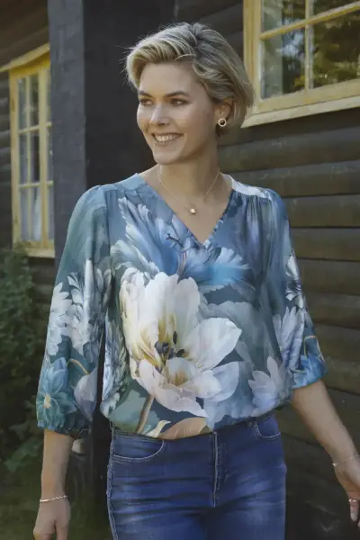 Billede af 2-Biz Ganitta Blouse Ice Flower