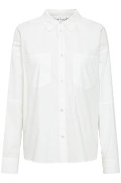 Vis detaljer for Pulz Julle Shirt White Billede af Pulz Julle Shirt White