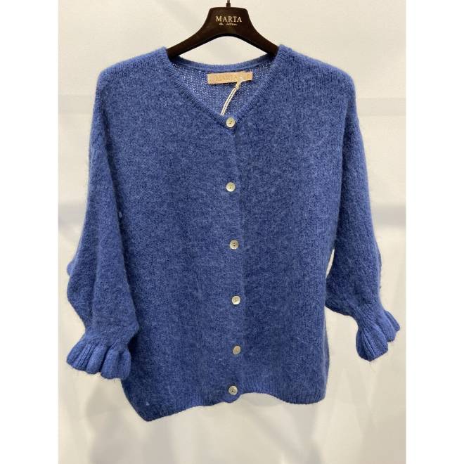 Billede af Marta Juliana Cardigan Knit Blue