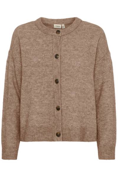 Billede af Fransa Sanny Cardigan Brown Melange