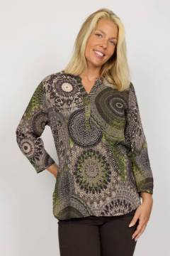 Vis detaljer for 2-Biz Amoa Shirt Lime Billede af 2-Biz Amoa Shirt Lime