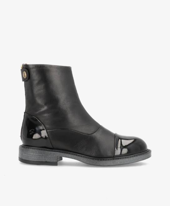 Billede af Shoedesign Dahlia Støvle BLK Lak