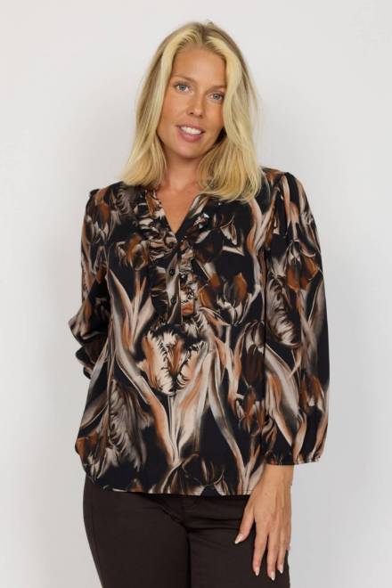 Billede af 2-Biz Sala Shirt Blk Tulip