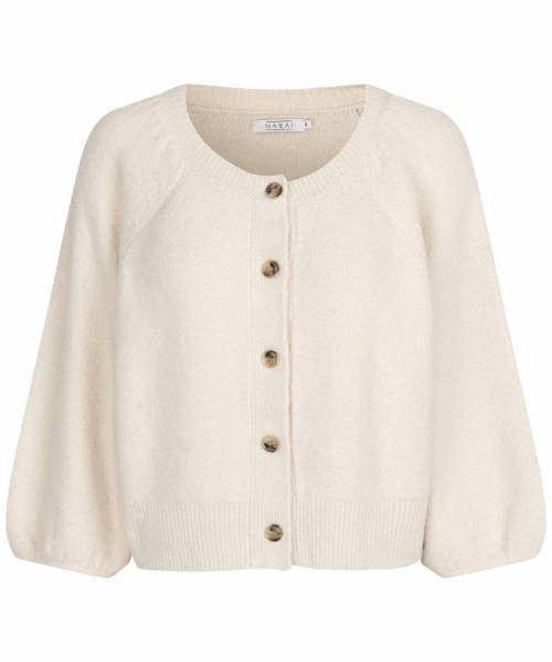 Billede af Masai Lakker Cardigan Creme 1009476