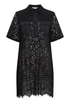 Vis detaljer for Pulz Dandy Dress BLK blonde  Billede af Pulz Dandy Dress BLK blonde