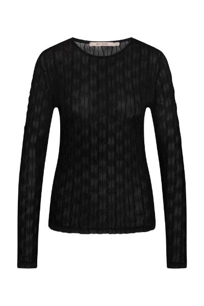 Billede af Rue de Femme Tee Round Neck BLK