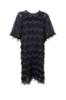 Billede af Black Colour Gatsby Dress Black