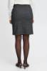 Billede af Fransa Komma Skirt Black Mix