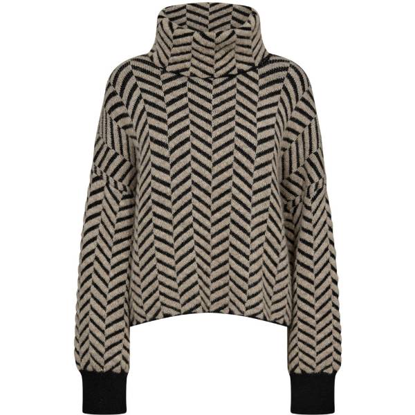 Billede af Gossia Gina Knit Blk/Beige