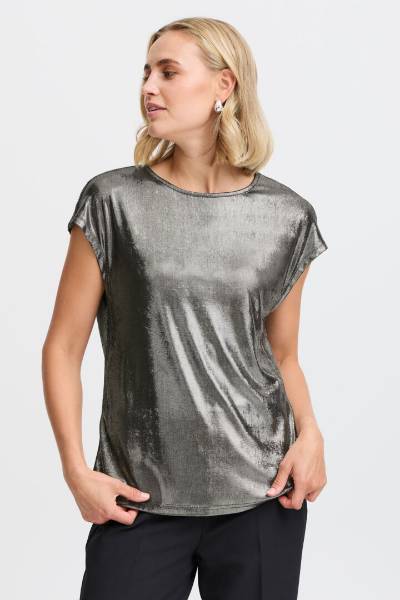 Billede af Fransa Franny Tee Gun metal Mix