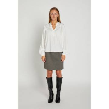 Vis detaljer for Rue de Femme Olana Skirt Choco Billede af Rue de Femme Olana Skirt Choco