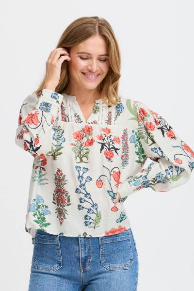 Billede af Pulz Dorthe Shirt Flower 50208949