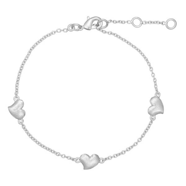 Billede af PURE Bracelet W.Heart Sølv