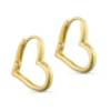 Billede af PURE Esmee Heart Earring Gold