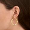 Billede af PURE Hoops Earring Gold