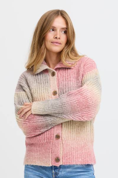 Billede af Pulz Fatima Cardigan Multi 50208605