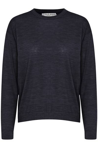 Billede af Pulz Sadie Pullover Navy 