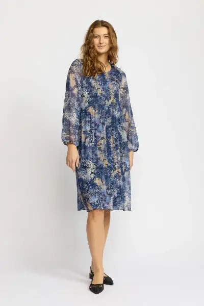 Billede af 2-Biz Dieppe Dress Blue Graphic