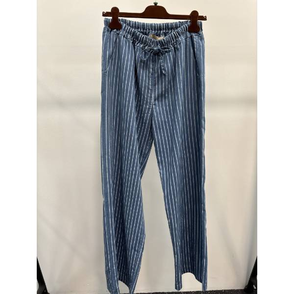 Billede af Marta Ninette Pant Blue Stripe