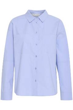 Vis detaljer for Pulz Julle Shirt Blue Billede af Pulz Julle Shirt Blue