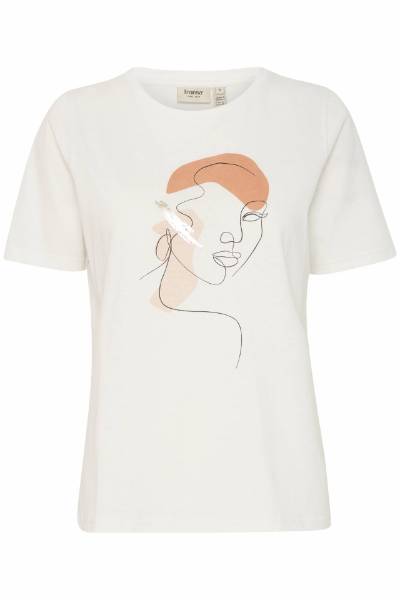 Billede af Fransa Riley Tee Creme