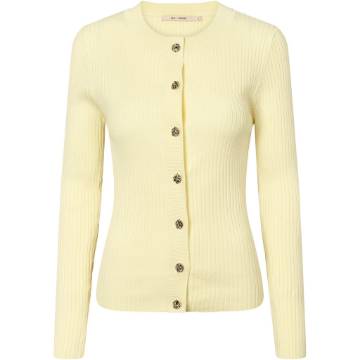 Vis detaljer for Rue de Femme Yellow Lope Cardigan Billede af Rue de Femme Yellow Lope Cardigan