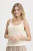 Billede af Fransa Oda Top Knit Creme