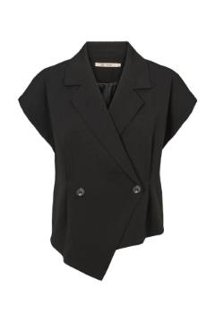 Vis detaljer for Rue de Femme Solvej Vest Blk Billede af Rue de Femme Solvej Vest Blk