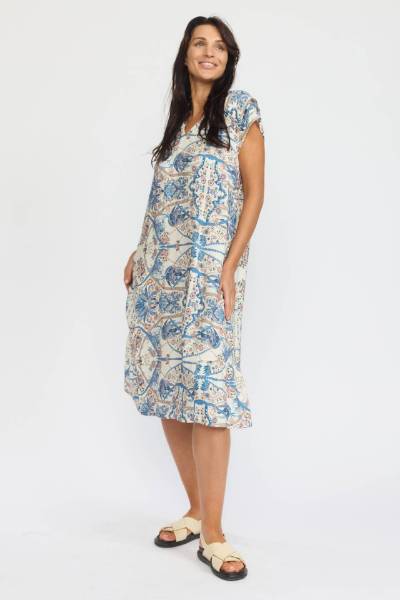 Billede af 2-Biz Portina Dress Blue Print