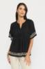 Billede af 2-Biz Uliana Shirt Blk Broderi