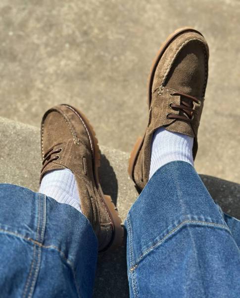 Billede af Shoedesign Nautica Sko Taupe