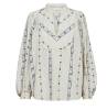 Billede af Gossia Vibe Shirt Creme Blue Flower