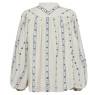 Billede af Gossia Vibe Shirt Creme Blue Flower