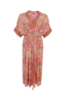 Billede af Black Colour Luna Dress Pas. Orange